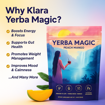 Klara® | Yerba Mate Instant Tea Powder
